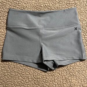 Light Gray Hurley Spandex Shorts UPF 50+ New